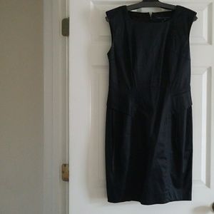 French Connection sleeveless black dress 8